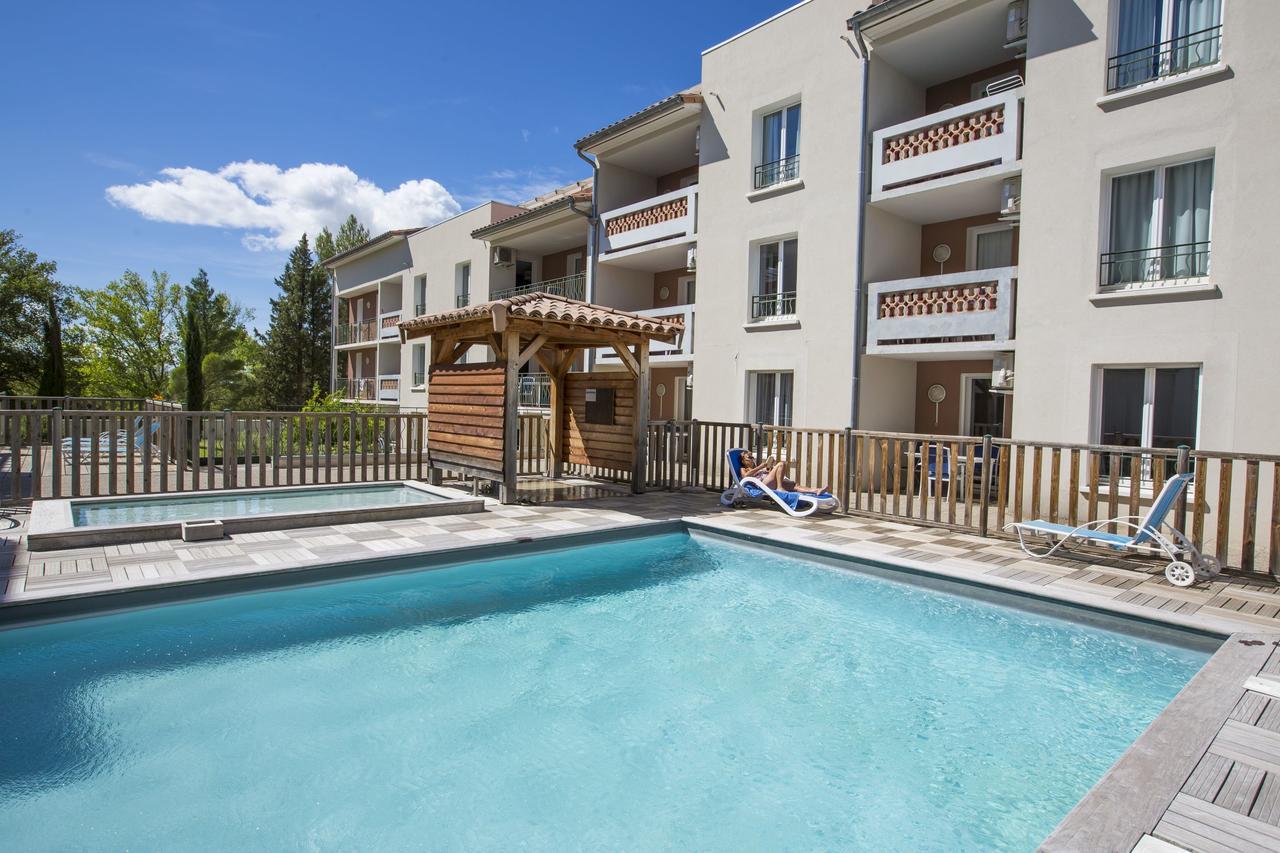 Residence Odalys Cote Provence Greoux-les-Bains Bagian luar foto